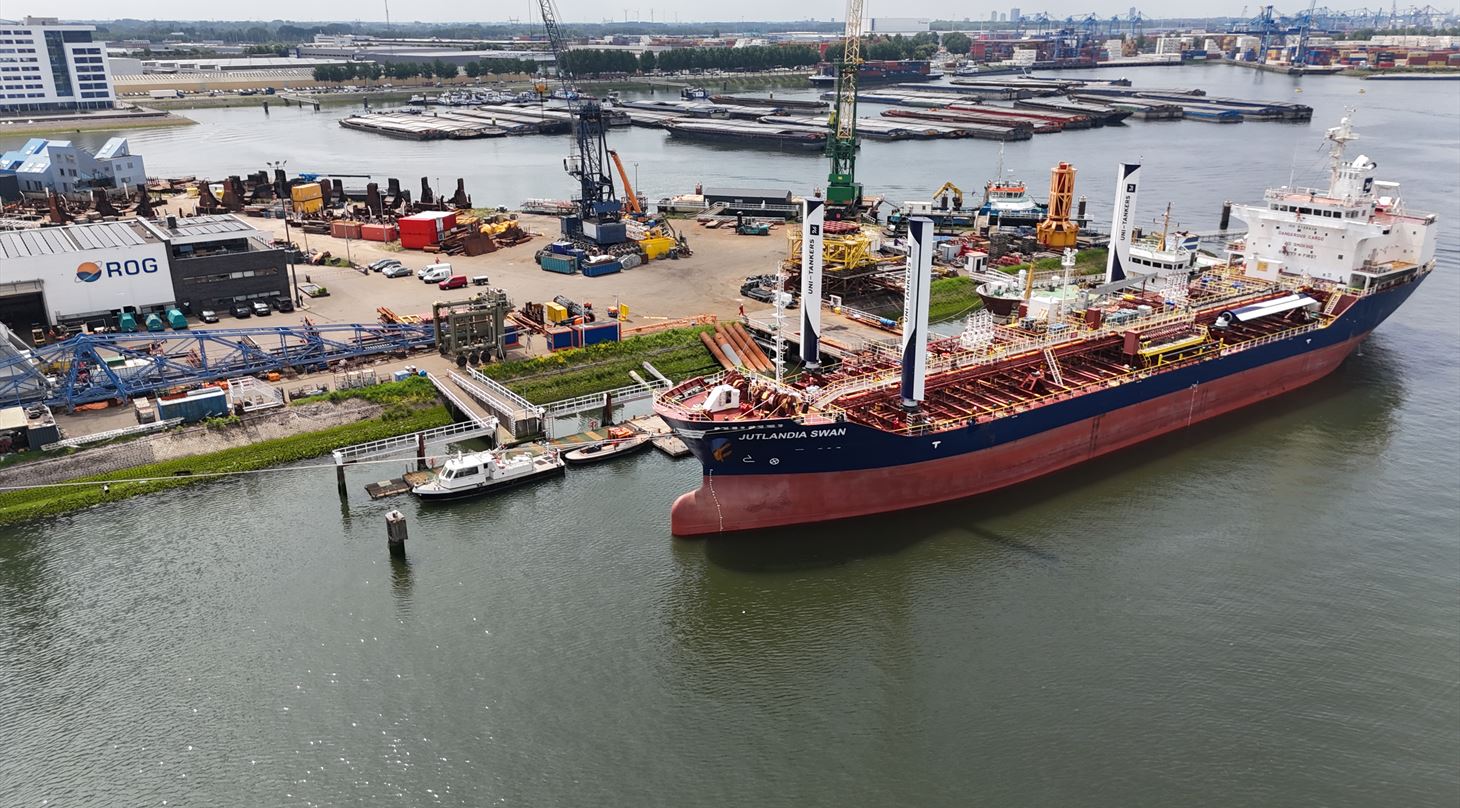 Billede af skibet Jutlandia Swan fra projektet CLEANSHIP